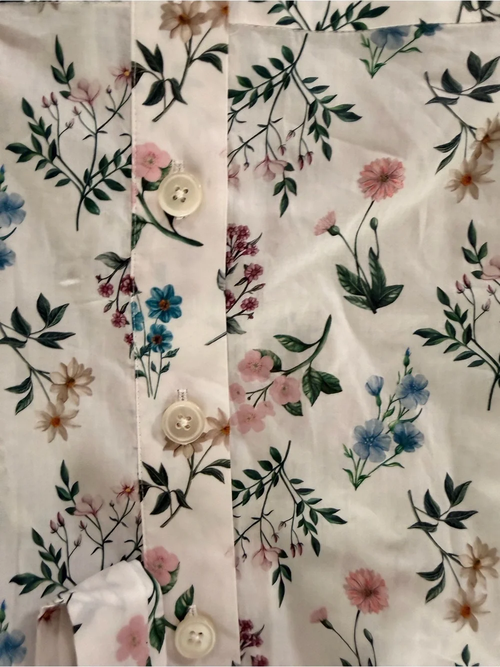 J. Crew White Floral Square-Neck Midi Dress